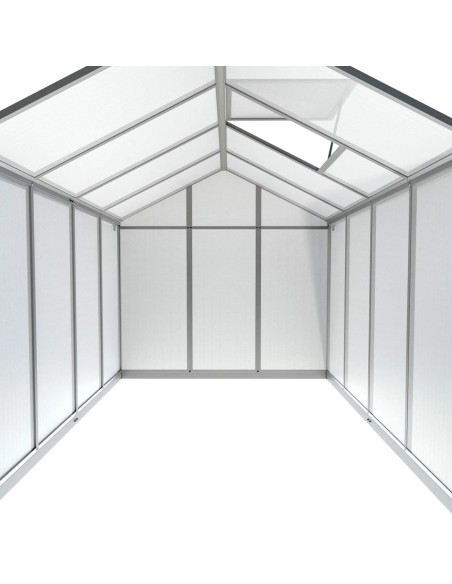 Polikarbonato šiltnamis sodo šiltnamis 242 x 190 x 195 cm Polikarbonato šiltnamis sodo šiltnamis 242 x 190 x 195 cm