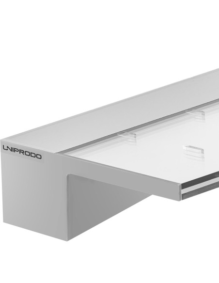Krioklio snapelio sienelės kaskados sodo tvenkiniui LED 60 cm, srautas 135 mm Krioklio snapelio sienelės kaskados sodo tvenkiniui LED 60 cm, srautas 135 mm