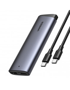 
M.2 NVMe PCIe SSD korpusas - sidabrinis
