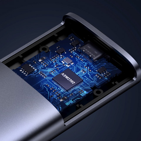 
M.2 NVMe PCIe SSD korpusas - sidabrinis
