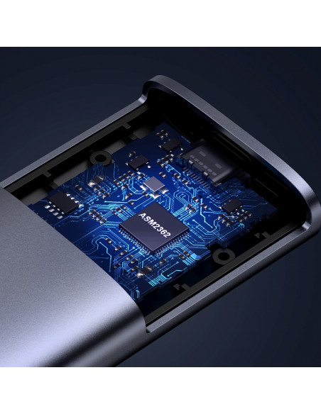 
M.2 NVMe PCIe SSD korpusas - sidabrinis
