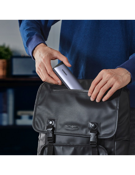 
M.2 NVMe PCIe SSD korpusas - sidabrinis
