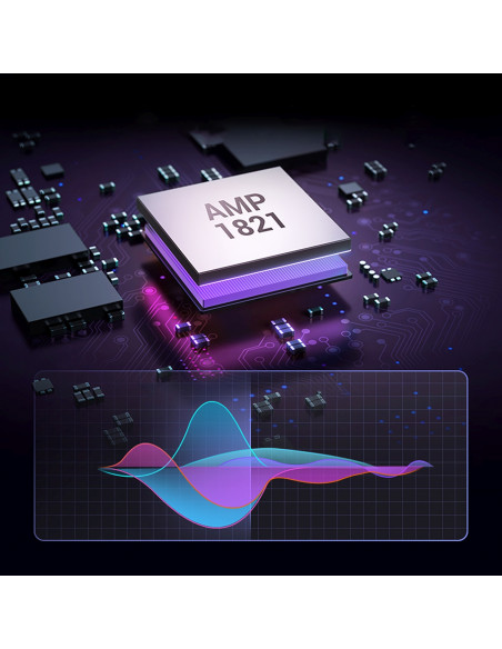 
USB-A RGB LED stalo stovas mikrofonui - sidabrinis
