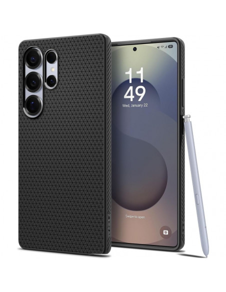 
„Samsung Galaxy S25 Ultra Liquid Air“ dėklas – juodas
