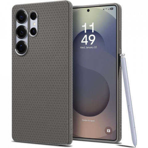 
„Samsung Galaxy S25 Ultra Liquid Air“ dėklas – pilkas
