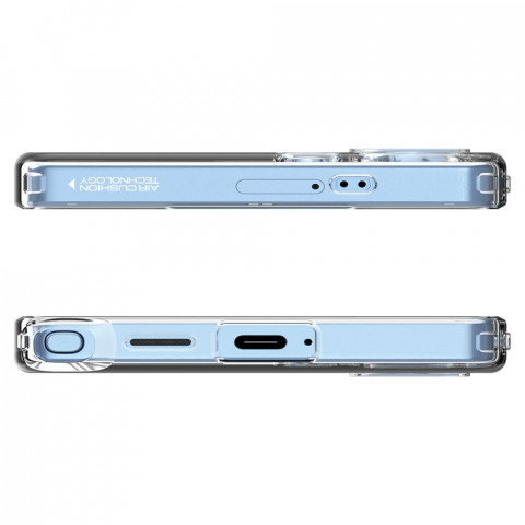 
„Samsung Galaxy S25 Ultra“ skystųjų kristalų dėklas – skaidrus
