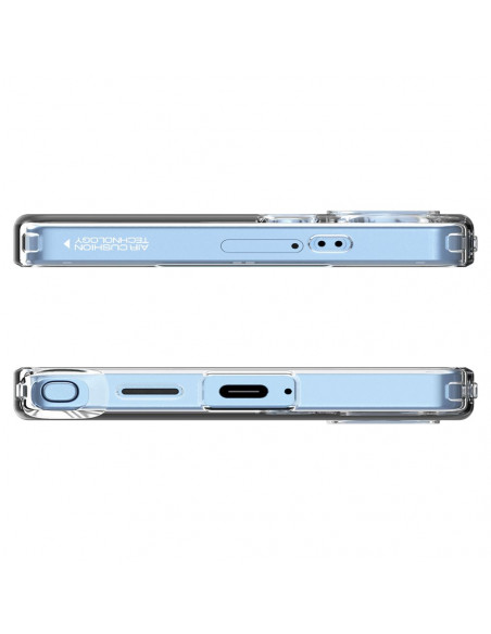 
„Samsung Galaxy S25 Ultra“ skystųjų kristalų dėklas – skaidrus
