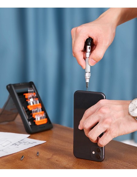 Serviso atsuktuvas telefonams pentalobe bitų atsuktuvų rinkinys 38in1 Serviso atsuktuvas telefonams pentalobe bitų atsuktuvų rinkinys 38in1
