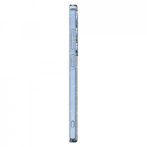 
„Samsung Galaxy S25 Ultra“ skystųjų kristalų dėklas – skaidrus ir blizgus
