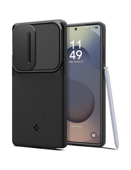 
„Samsung Galaxy S25 Ultra Optic Armor“ dėklas – juodas
