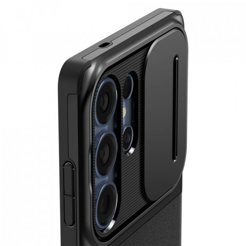 
„Samsung Galaxy S25 Ultra Optic Armor“ dėklas – juodas
