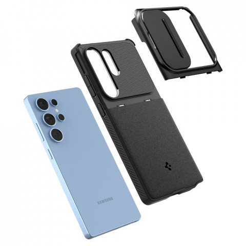 
„Samsung Galaxy S25 Ultra Optic Armor“ dėklas – juodas
