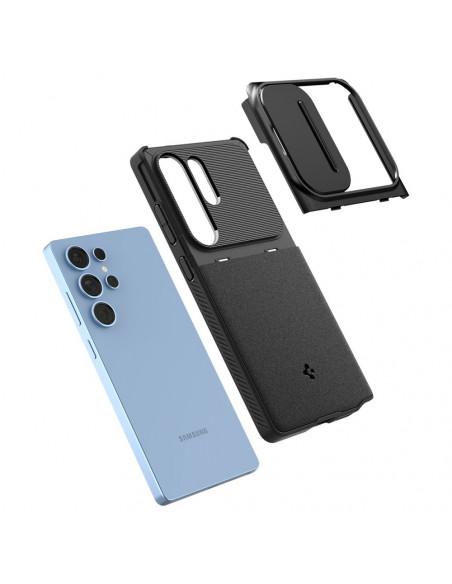 
„Samsung Galaxy S25 Ultra Optic Armor“ dėklas – juodas
