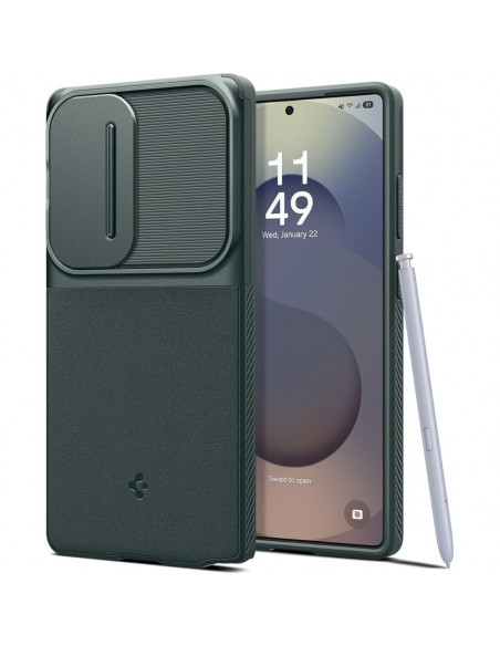 
„Samsung Galaxy S25 Ultra Optic Armor“ dėklas – žalias
