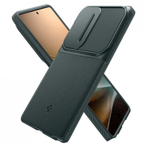 
„Samsung Galaxy S25 Ultra Optic Armor“ dėklas – žalias
