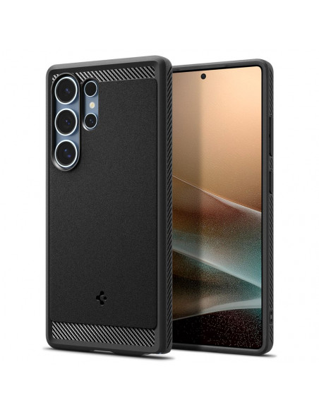 
„Samsung Galaxy S25 Ultra Rugged Armor Mag“ dėklas – juodas
