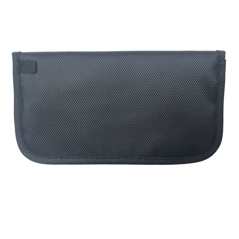 Apsaugos nuo vagystės dėklas automobilio raktams Faraday narvas 20x11cm juodas