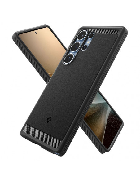 
„Samsung Galaxy S25 Ultra Rugged Armor Mag“ dėklas – juodas
