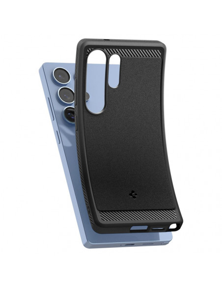 
„Samsung Galaxy S25 Ultra Rugged Armor Mag“ dėklas – juodas
