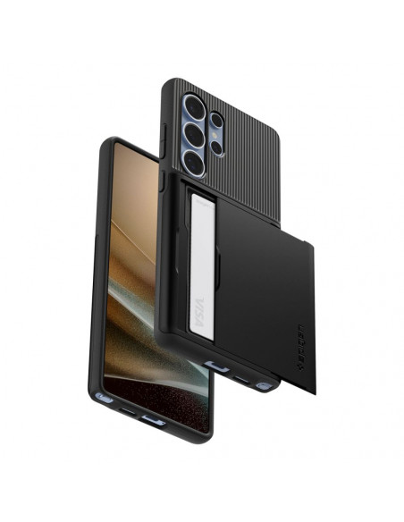 
„Samsung Galaxy S25“ itin plonas „Armor CS“ dėklas – juodas
