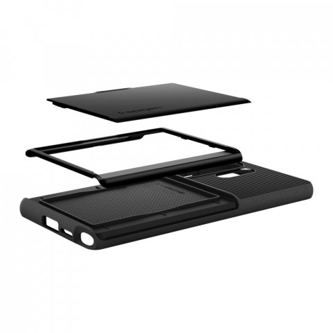 
„Samsung Galaxy S25“ itin plonas „Armor CS“ dėklas – juodas
