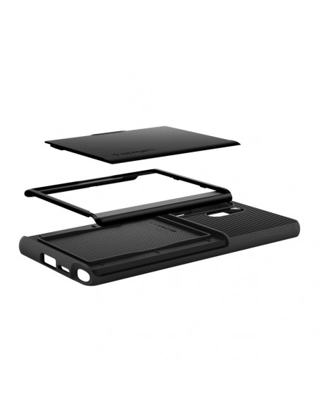 
„Samsung Galaxy S25“ itin plonas „Armor CS“ dėklas – juodas
