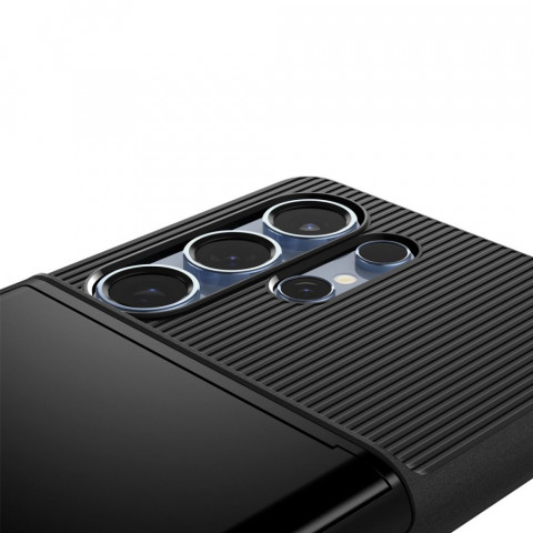 
„Samsung Galaxy S25“ itin plonas „Armor CS“ dėklas – juodas

