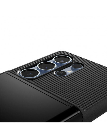 
„Samsung Galaxy S25“ itin plonas „Armor CS“ dėklas – juodas
