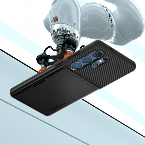 
„Samsung Galaxy S25“ itin plonas „Armor CS“ dėklas – juodas
