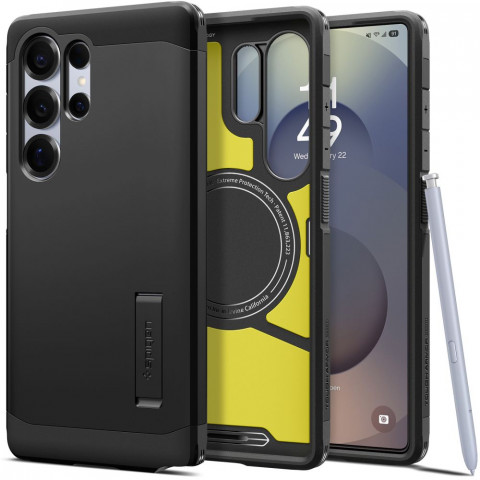 
„Samsung Galaxy S25 Ultra Tough Armor MagSafe“ dėklas – juodas
