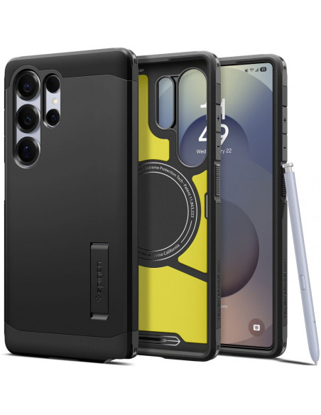 
„Samsung Galaxy S25 Ultra Tough Armor MagSafe“ dėklas – juodas
