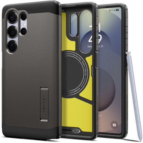 
„Samsung Galaxy S25 Ultra Tough Armor MagSafe“ dėklas – pilkas
