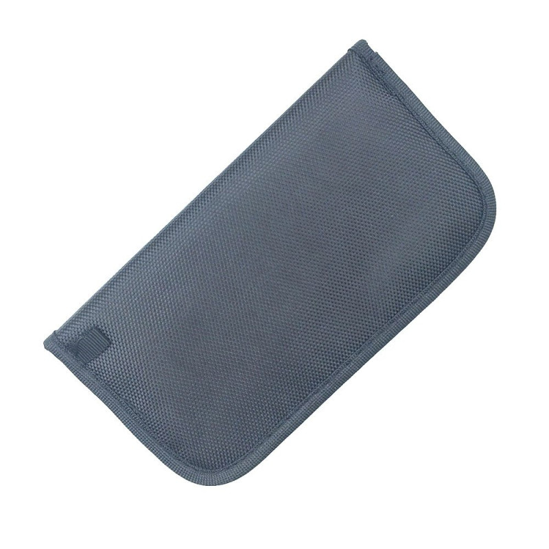 Apsaugos nuo vagystės dėklas automobilio raktams Faraday narvas 20x11cm juodas