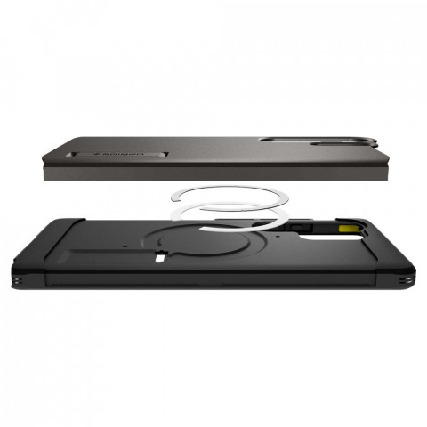 
„Samsung Galaxy S25 Ultra Tough Armor MagSafe“ dėklas – pilkas
