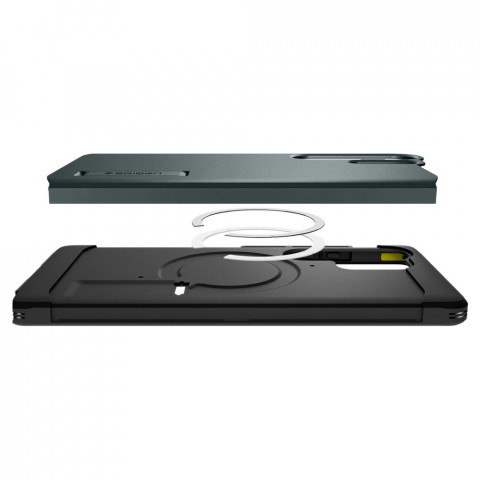 
„Samsung Galaxy S25 Ultra Tough Armor MagSafe“ dėklas – žalias
