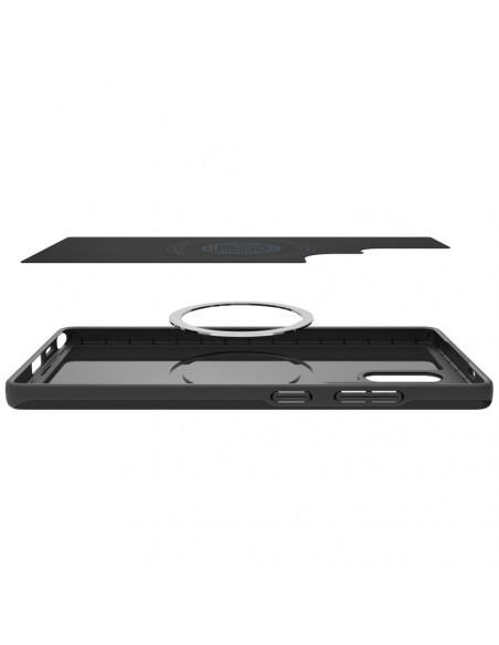 
Samsung Galaxy S25 Ultra Thin Fit Mag galinis dėklas - juodas
