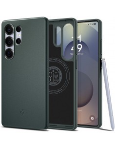 
Samsung Galaxy S25 Ultra Thin Fit Mag galinis dėklas - žalias
