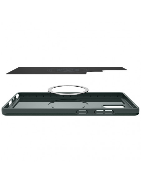 
Samsung Galaxy S25 Ultra Thin Fit Mag galinis dėklas - žalias
