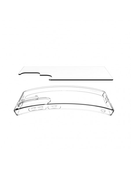 
Itin hibridinis dėklas, skirtas „Samsung Galaxy S25 Ultra“ – skaidrus
