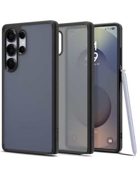 
Itin hibridinis dėklas, skirtas „Samsung Galaxy S25 Ultra“ – juodas
