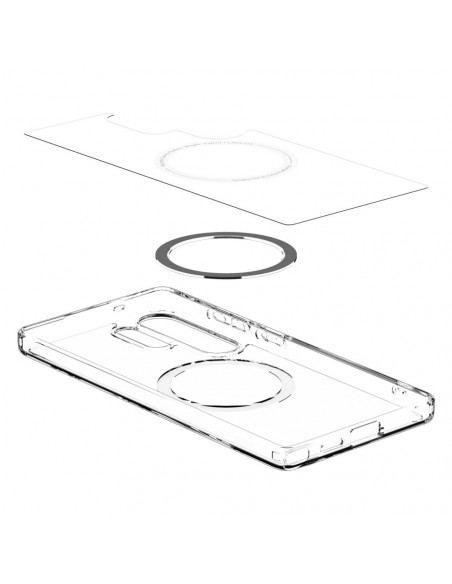 
„Ultra Hybrid Mag“ dėklas, skirtas „Samsung Galaxy S25 Ultra“ – skaidrus
