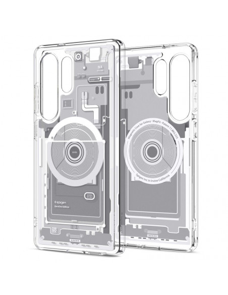 
„Ultra Hybrid Mag“ dėklas, skirtas „Samsung Galaxy S25 Ultra Zero One“ – baltas
