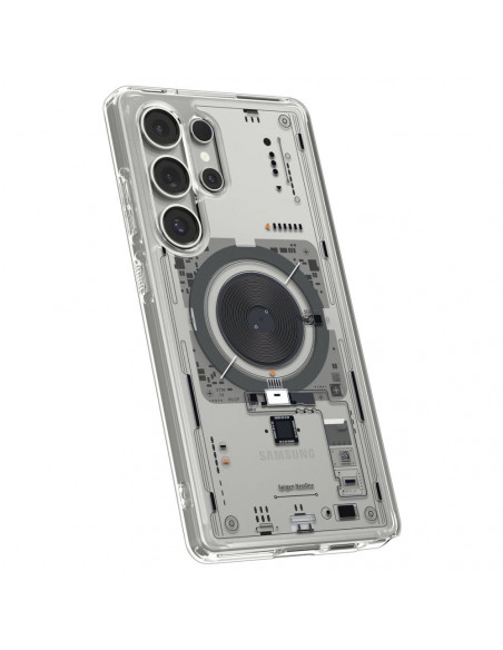 
„Ultra Hybrid Mag“ dėklas, skirtas „Samsung Galaxy S25 Ultra Neo One“ – skaidrus
