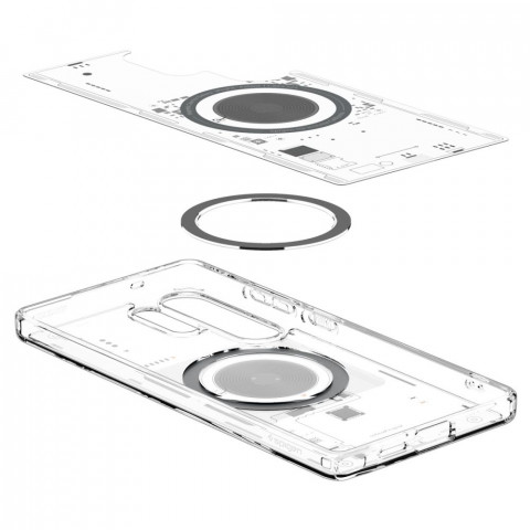 
„Ultra Hybrid Mag“ dėklas, skirtas „Samsung Galaxy S25 Ultra Neo One“ – skaidrus
