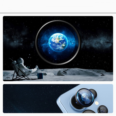 
Kameros dėklas, skirtas „Samsung Galaxy S25 Ultra“, juodas - 2 vnt.
