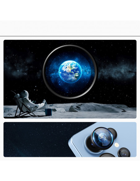 
Kameros dėklas, skirtas „Samsung Galaxy S25 Ultra“, juodas - 2 vnt.
