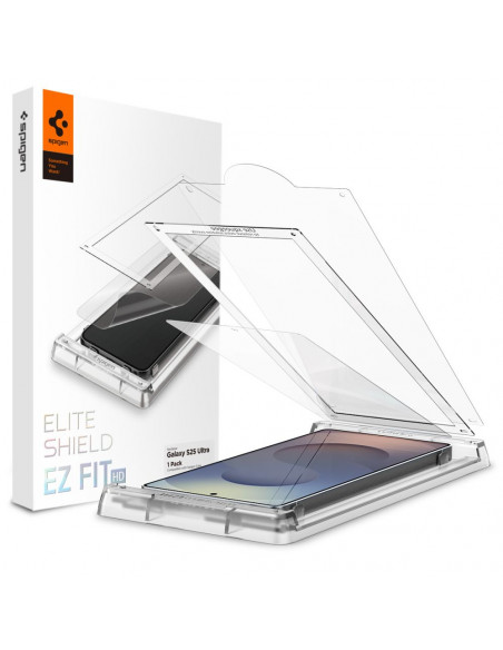 
Hibridinis stiklas, skirtas „Samsung Galaxy S25 Ultra Elite Shield EZ FIT“ - skaidrus
