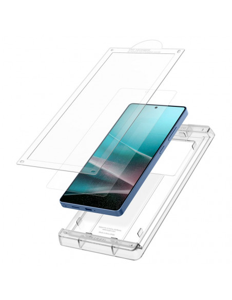 
Hibridinis stiklas, skirtas „Samsung Galaxy S25 Ultra Elite Shield EZ FIT“ - skaidrus
