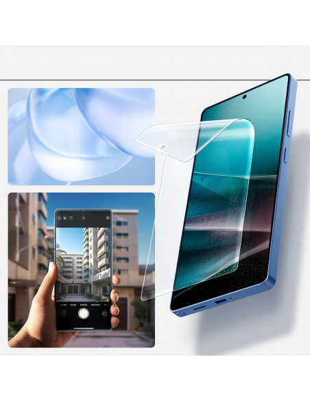 
Hibridinis stiklas, skirtas „Samsung Galaxy S25 Ultra Elite Shield EZ FIT“ - skaidrus
