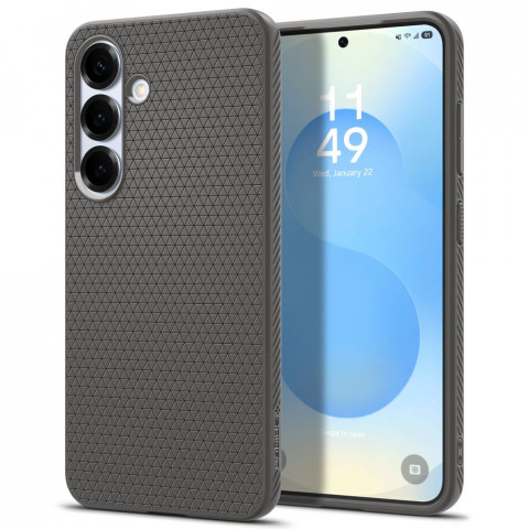 
„Samsung Galaxy S25+“ skysčio oro dėklas – pilkas
